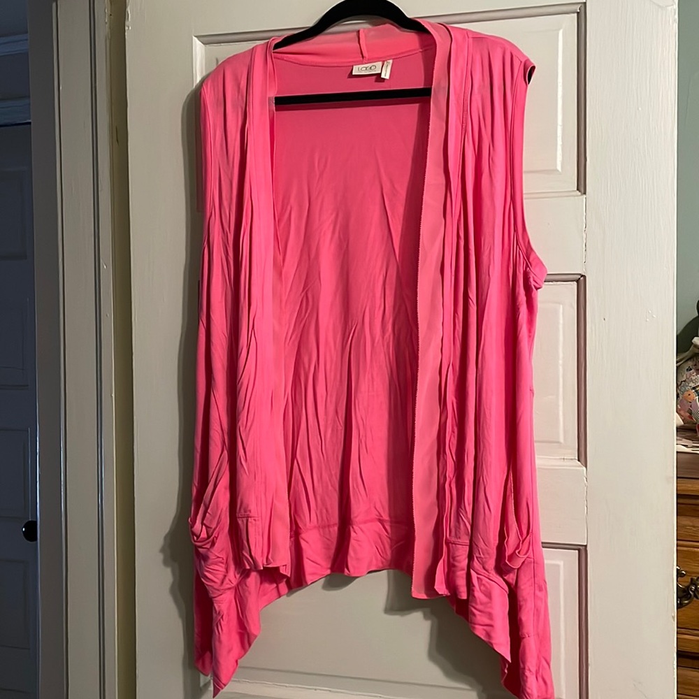 Logo pink xl vest